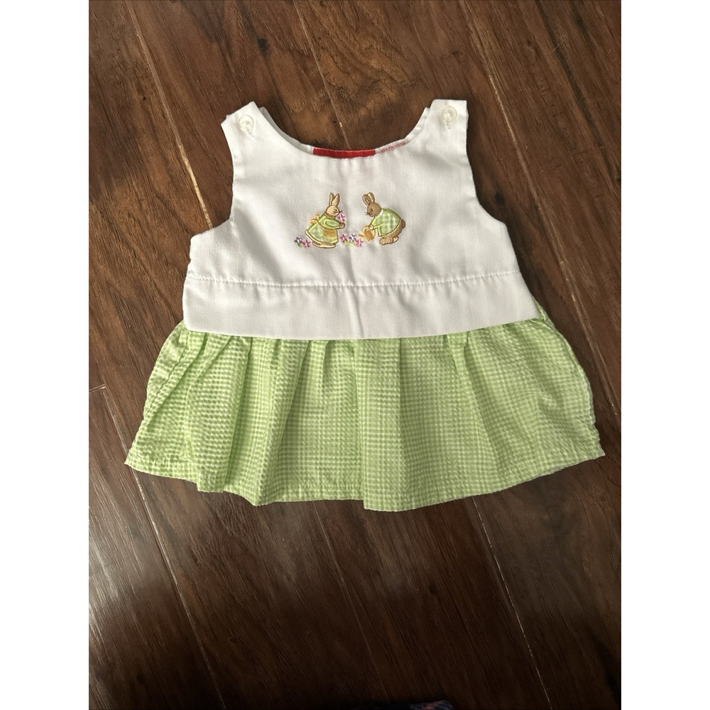 Vintage Easter Baby Dress Size 3-6 Month‎